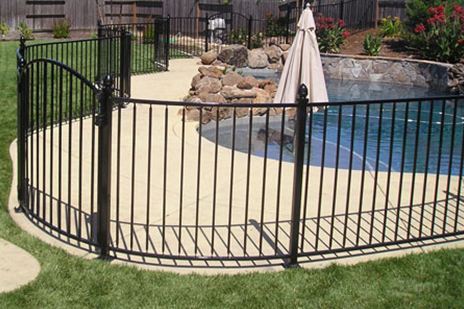 Albuquerque Wrought Iron Pool Fence